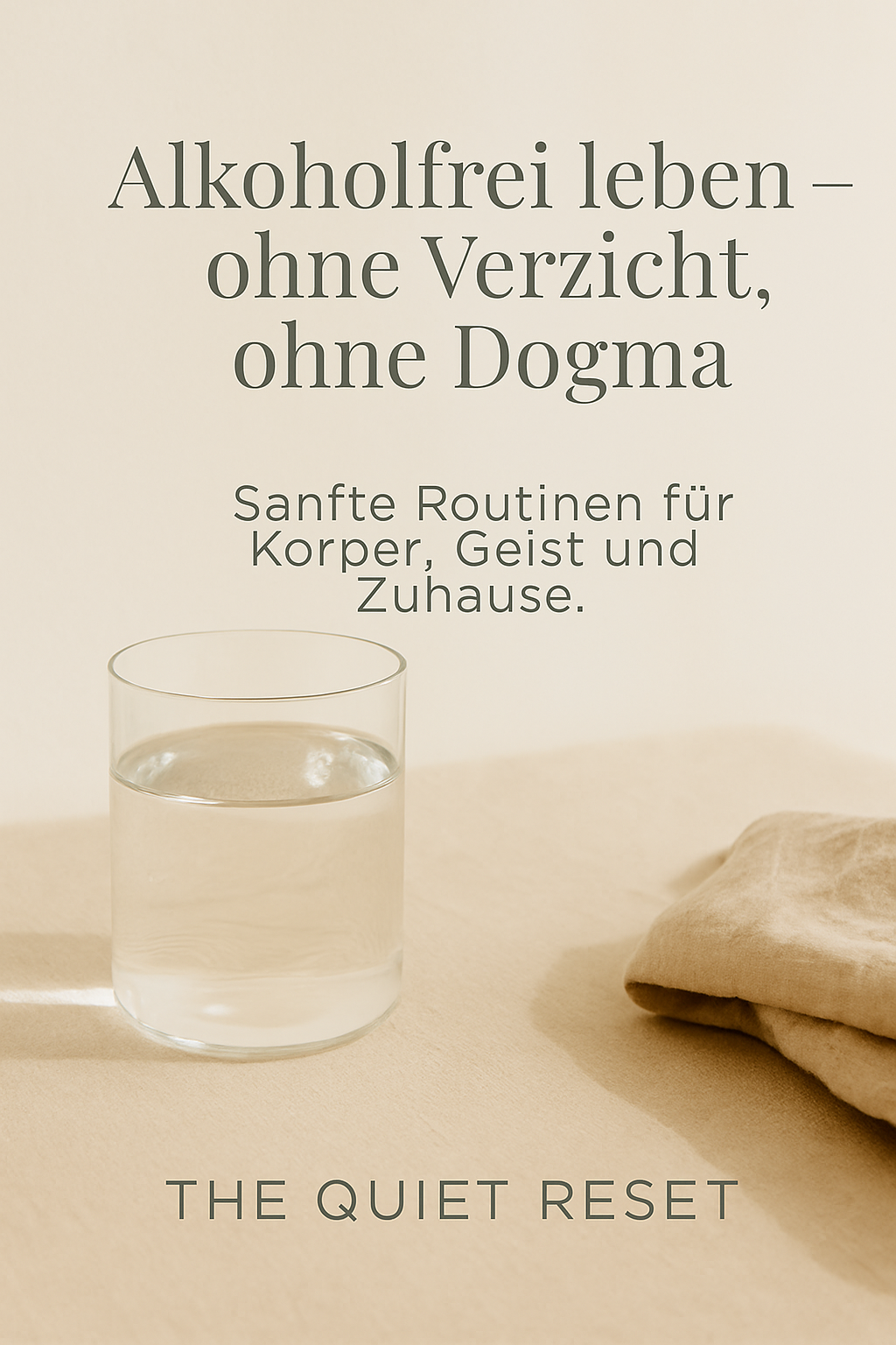 Alkoholfrei leben – ohne Verzicht, ohne Dogma