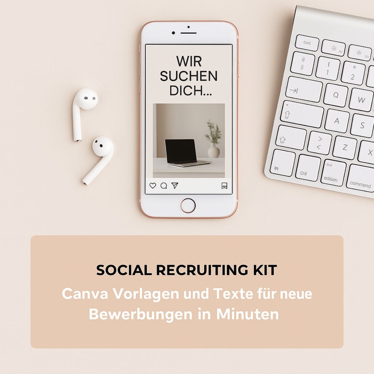 Recruiting Funnel Kit – 30 Social Media Vorlagen für mehr Bewerber